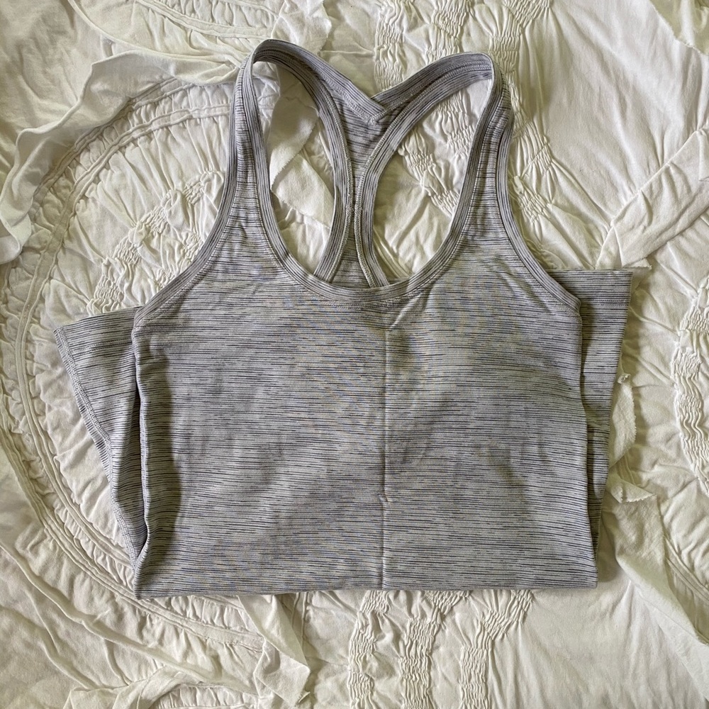 Lululemon Heather Gray Racerback